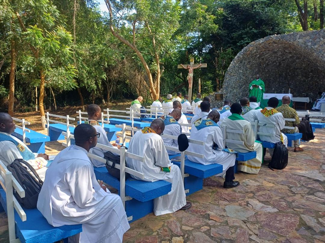 New Rosary Garden Inaugurated at the Grotto